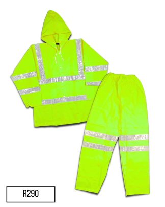 R290: Heavy Duty Reflective Rainsuit