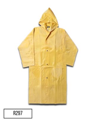 R297: Heavy Duty Knee Length Raincoat