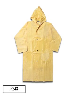 R243: Transparent Knee Length Raincoat