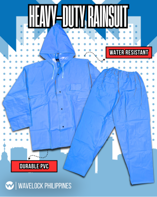 R298: Heavy Duty Rainsuit