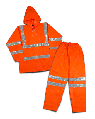 R290: Heavy Duty Reflective Rainsuit