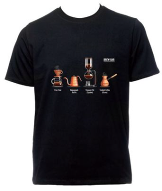 Coffee Lover T-Shirt Prints! 100% Pure Cotton Fruit of the Loom Brand